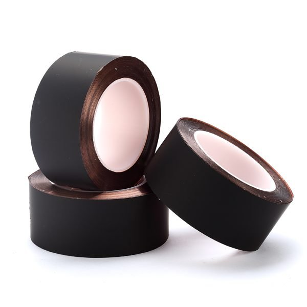 0.08mm Conductive Black Nano-carbon Copper Self-adhesive Tape - Image 3