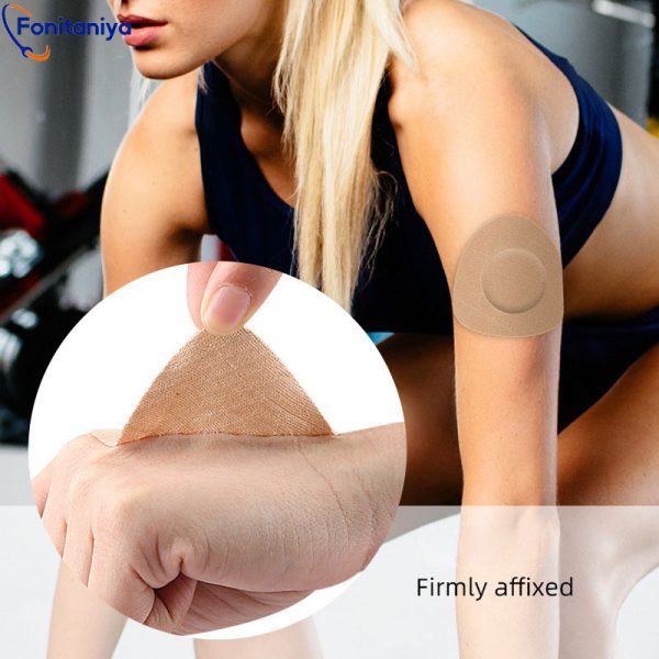 Blood Glucose Monitoring Probe Stickers, Waterproof And Sweat Resista - Image 2