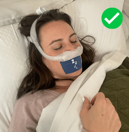 cpap with mouth tape