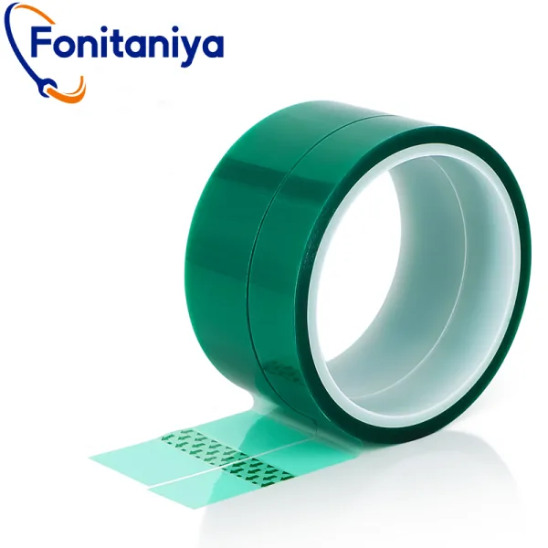 Green Polyester Masking Tape - Image 2