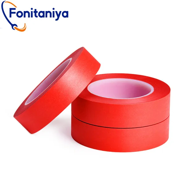 Red PET + Paper Masking Tape - Image 2