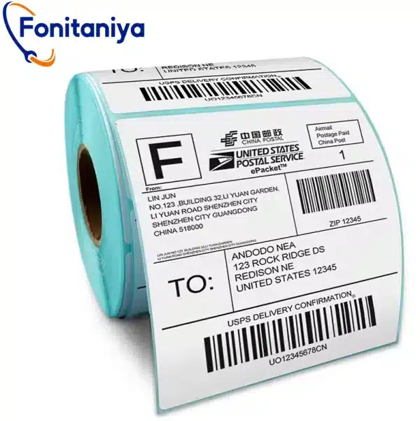 Adhesive Label for Thermal Transfer Printer - Image 2