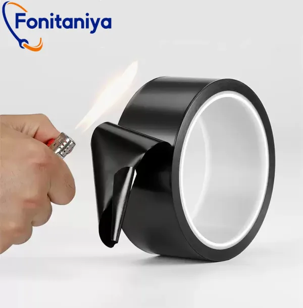 Black Polyimide Tape - Image 3