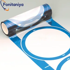 die attach film combined with dicing tape
