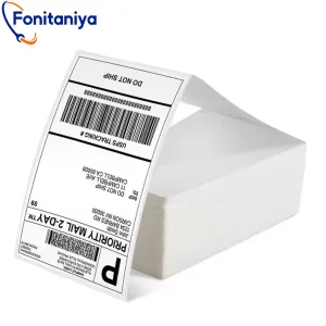 a pile of direct thermal label
