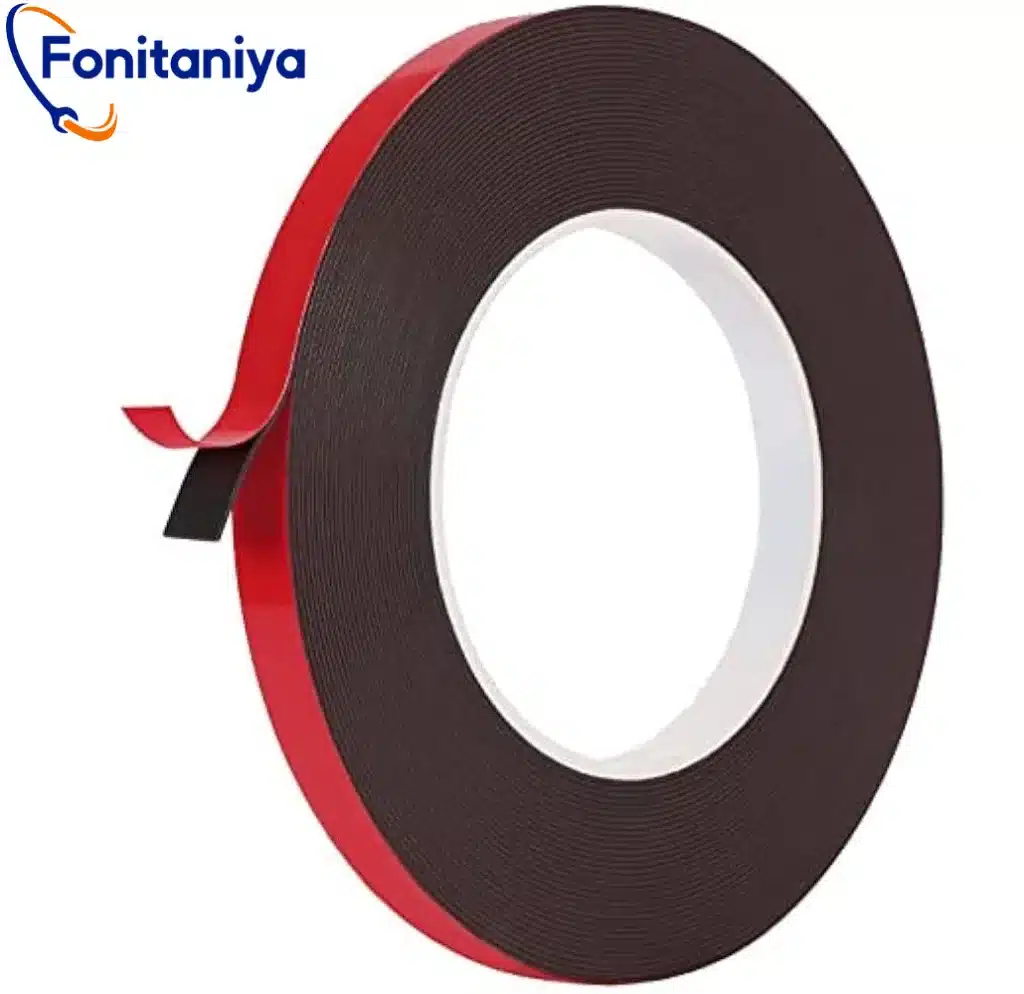 double sided acrylic tape for automotive extrior, long lasting, standing against aging, humidity and weather