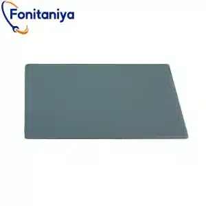 a picture of phase change thermal pad showcasing its color