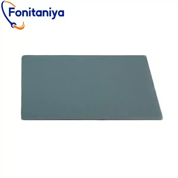a picture of phase change thermal pad showcasing its color