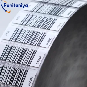 many vulcanized tire labels piles up on a tire