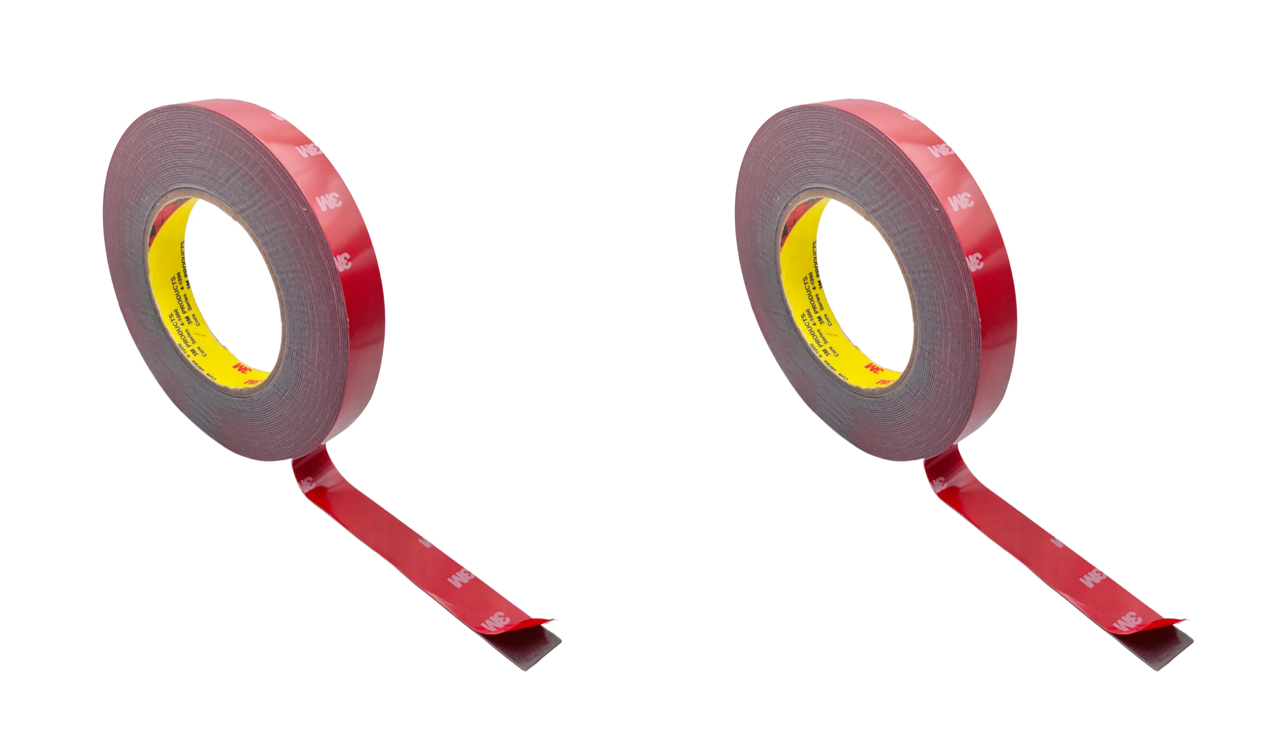 two rolls of double sided tape