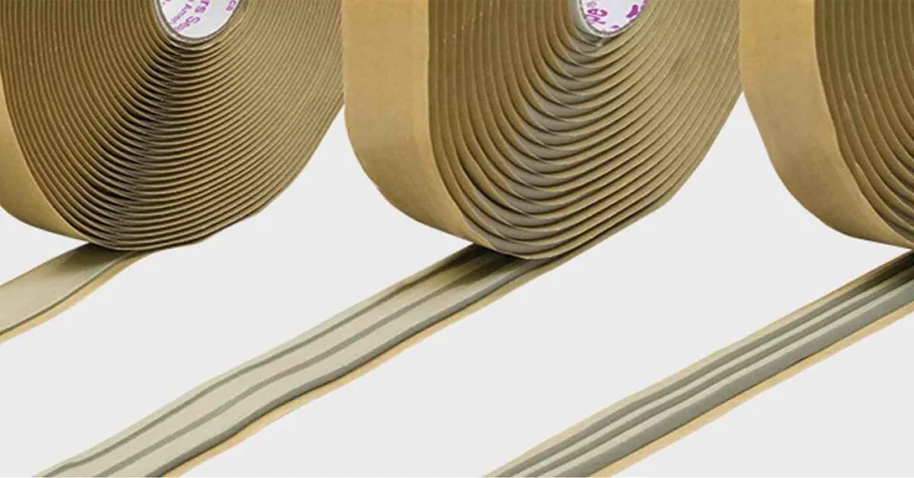 a roll of putty tape