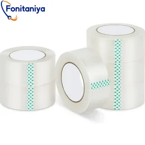 6 rolls of bopp packaging tape