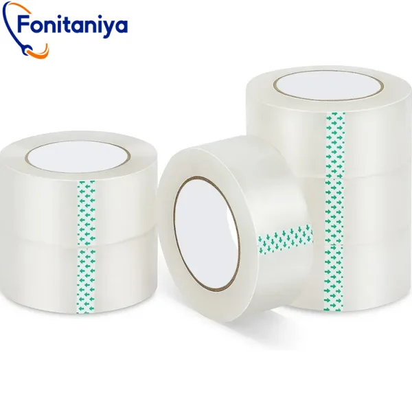 6 rolls of bopp packaging tape