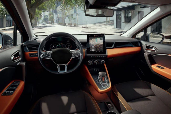 a luxurious interior trims