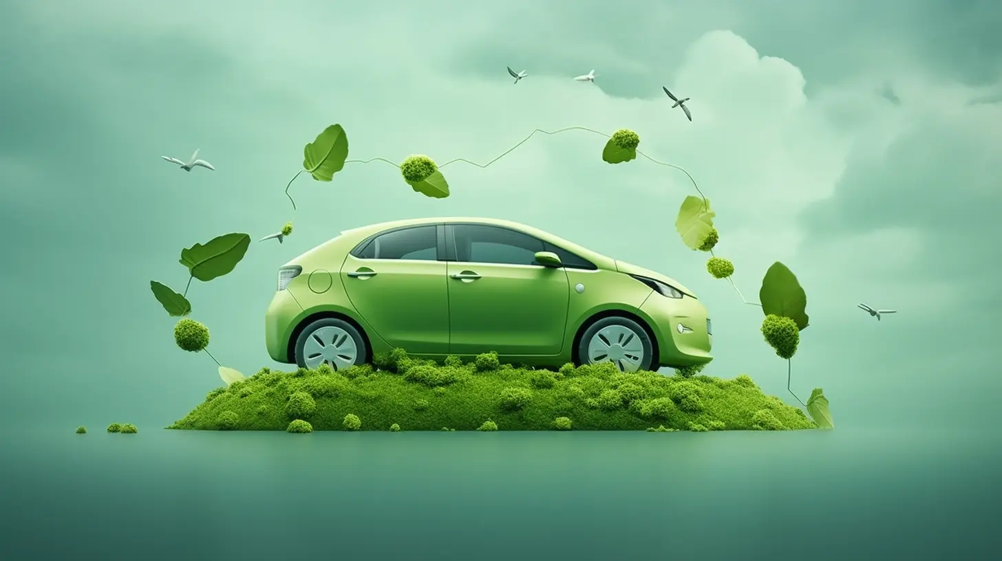 an eco friendly car with low vocs automotive adhesive tape on board