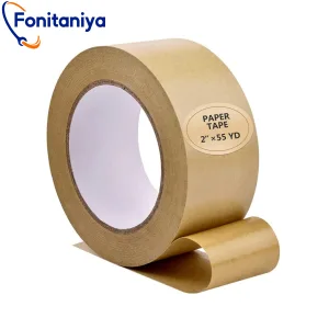 a roll of eco-friendly kraft paper tape