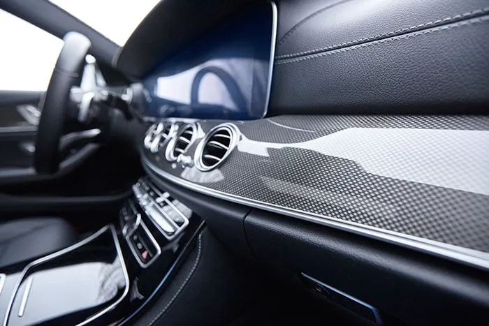 Light weight adhesive tape bonding automotvie interior