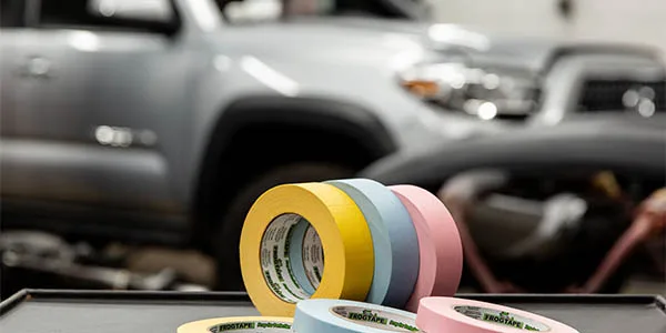 6 rolls of performance tape for car paint jobs
