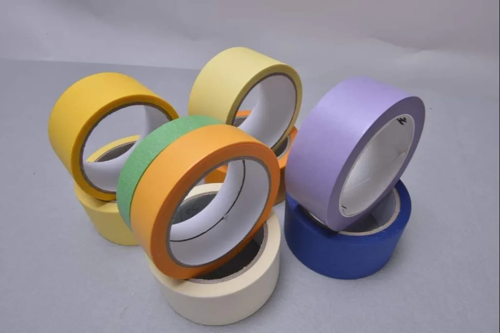 performance tape piled up in various colors