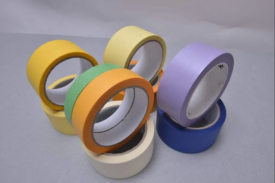 performance tape piled up in various colors