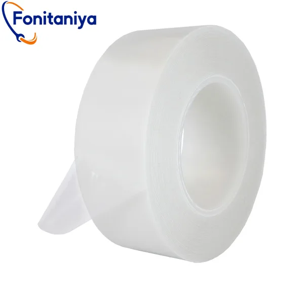 a roll of transparent anti friction uhmw tape