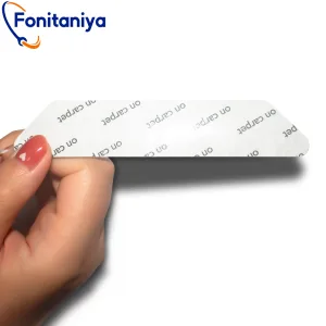 a piece of carpet grip tape