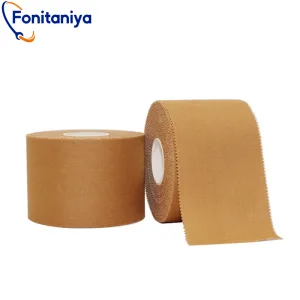 two rolls of zinc oxide sports tape