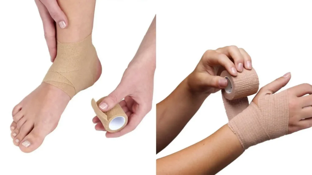 How to Use Self-Adhesive Bandages